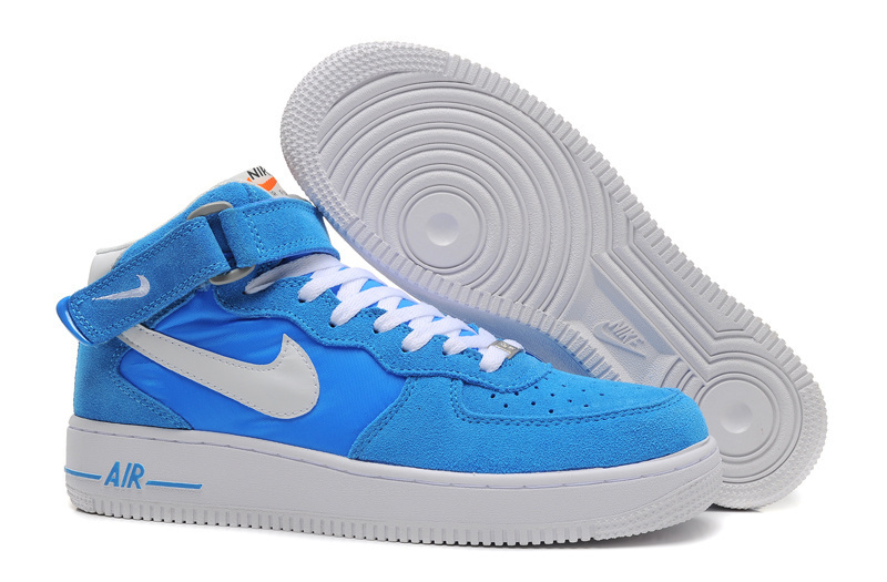 Nike Air Force 1 High Blue White Sneaker